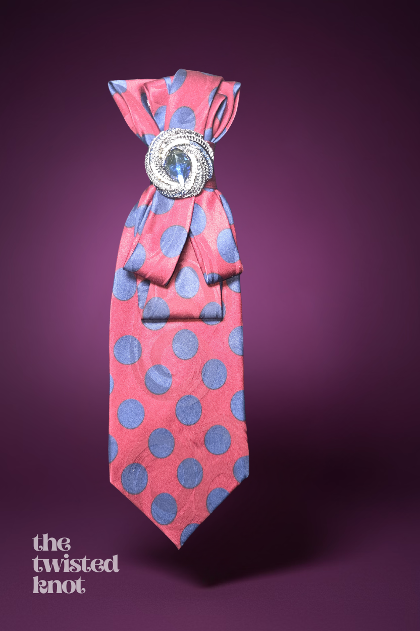 Sapphire Polka Elegance
