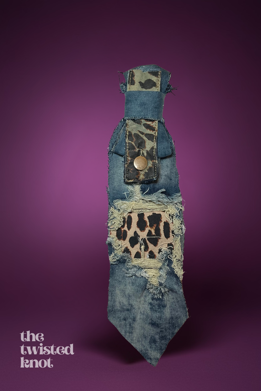 Denim Luxe Leopard